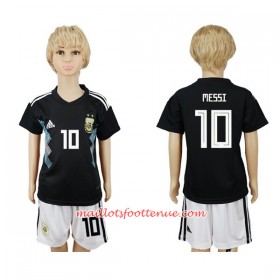 Maillot/Tenue Argentine Messi 10 Enfant Exterieur Coupe du monde 2018